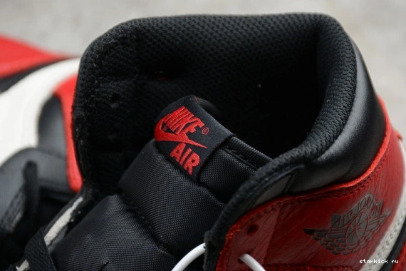 Retro Bred Toe High Air 555088-610 Jordan 1 555088-610 0802